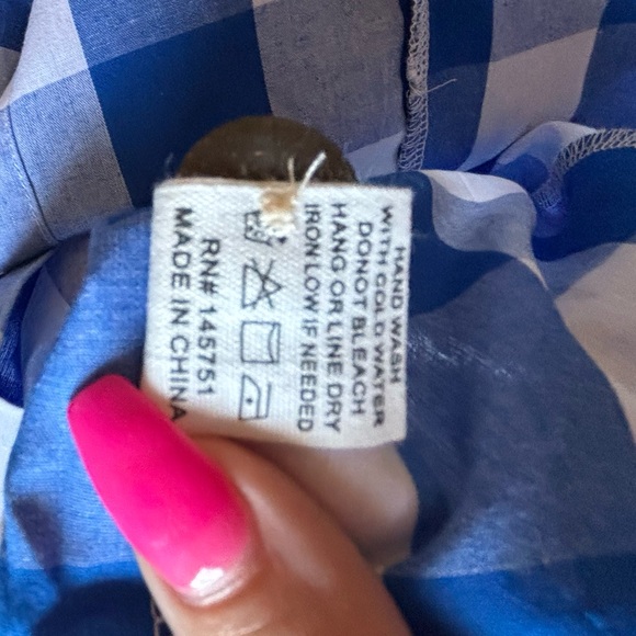 BLUE MOTIF - Anthropologie -PLEASE READ DESCRIPTION ⬇️ - Picture 6 of 6